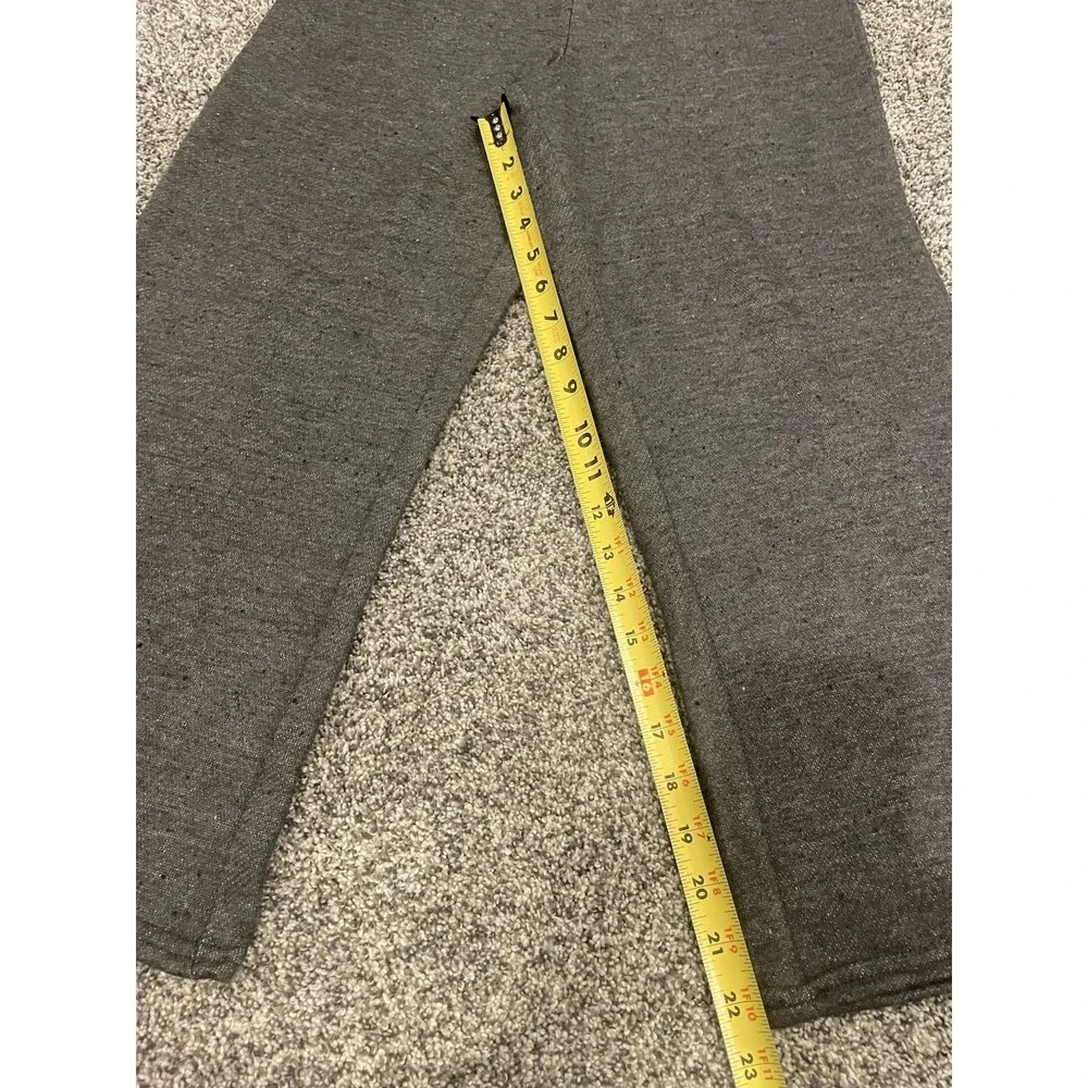 Womens Honeydew Cropped Lounge Comfort Pant Size Small Dark Grey